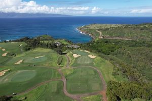 Kapalua (Plantation) 11th Tee Aerial